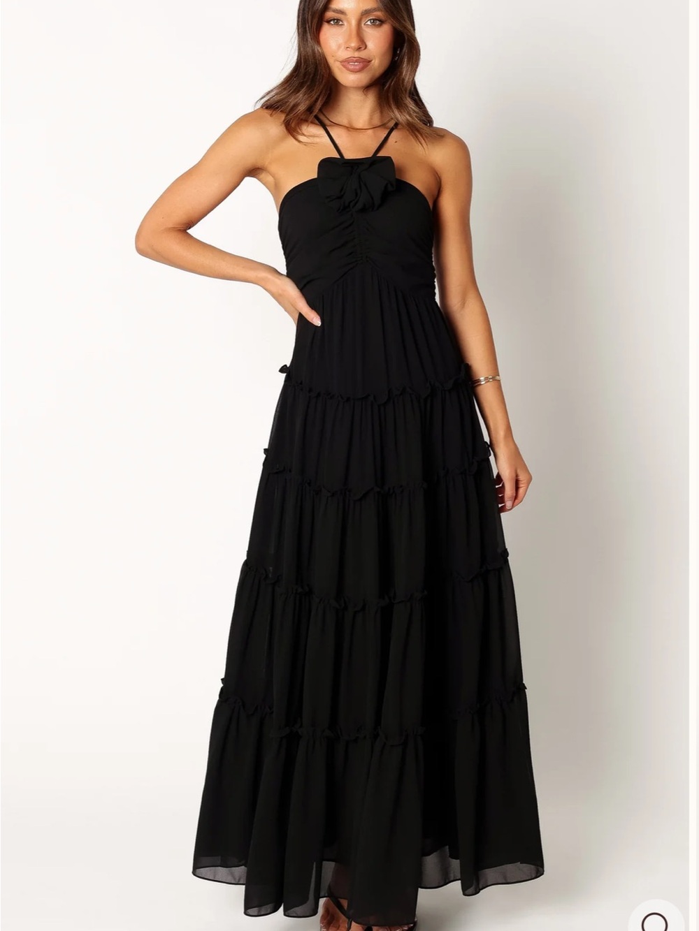 Petal & Pup Dottie Halterneck Maxi Dress